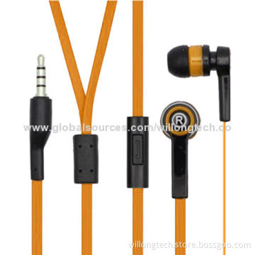 Fashion Stereo Mobile Phone Earphones with 100Hz-10kHz Frequency RangeNew
